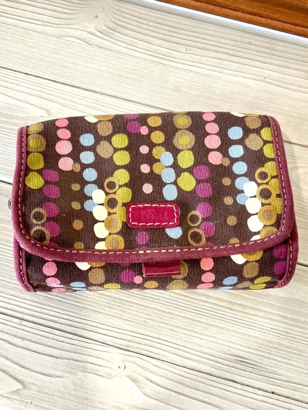 Fossil Key Per Canvas Roll Travel Organizer